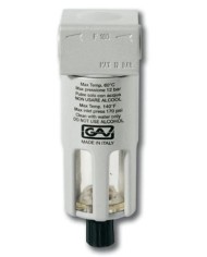 FILTRO PER LIQUIDI CON TAZZA DI PROTEZIONE A SCARICO RAPIDO MICRO 1/4" 