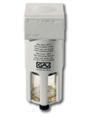 FILTRO PER LIQUIDI CON TAZZA DI PROTEZIONE A SCARICO RAPIDO 3/8"