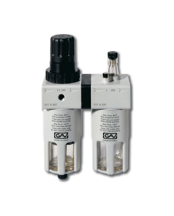 FILTRO REGOLATORE LUBRIFICATORE AD ARIA PER ARIA COMPRESSA 3/8"