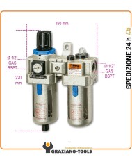 Filtro Regolatore Lubrificatore - Beta 1919F1/2