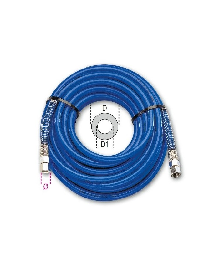 Tubo In Poliuretano Retinato 95 Shore Lunghezza 9 M - Beta 1915D