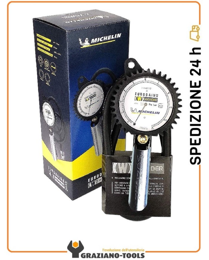 MICHELIN, Pistola di Gonfiaggio Professionale Nuovo Modello EURODAINU 2015 Made in ITALY