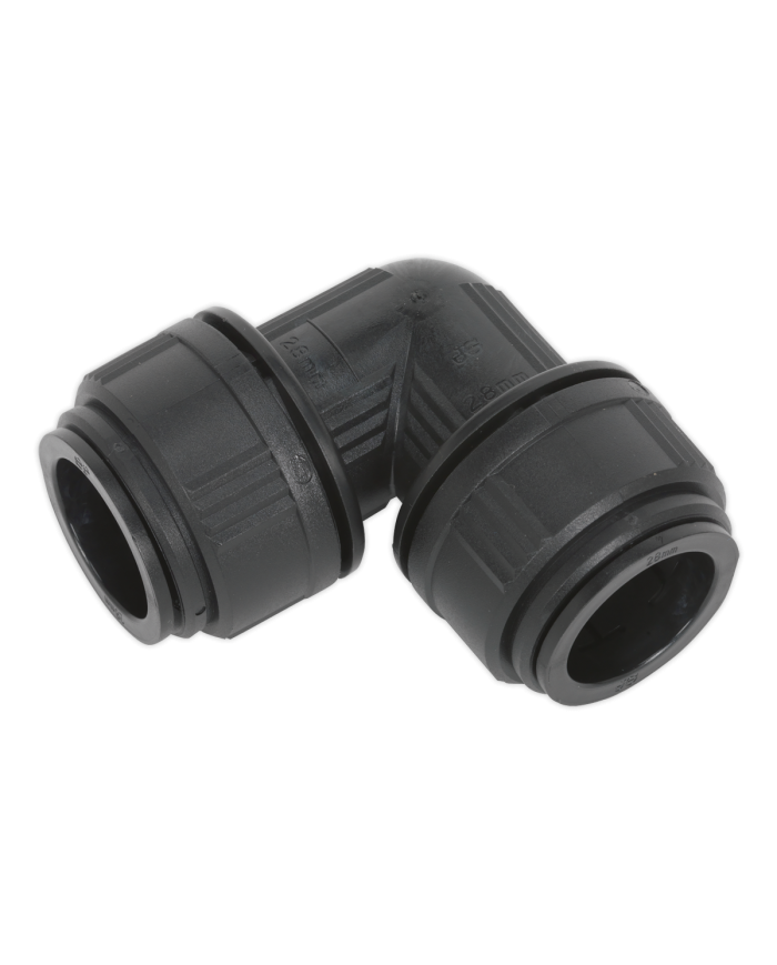 RACCORDO INTERMEDIO A GOMITO 28MM